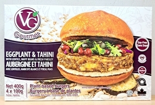 Frozen Burger - Eggplant & Tahini (VG Gourmet)